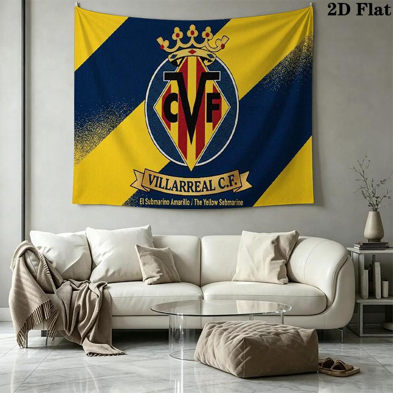 Villareal Wall Tapestry Aesthetic Wall Hanging Printed Fabric Blanket Decorative Tapestries for Bedroom Living Room Home Decor