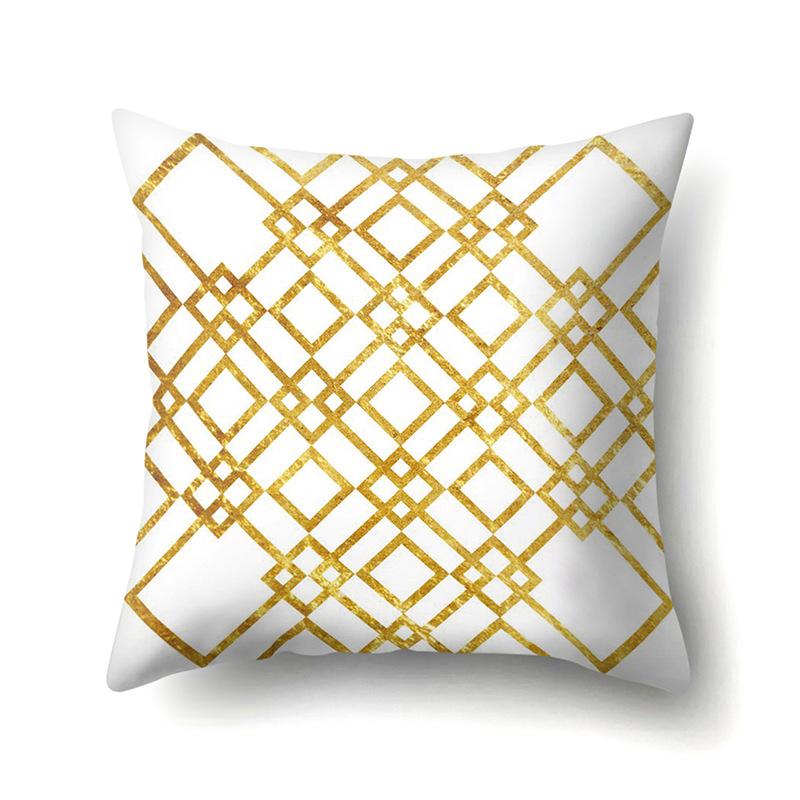 Polyester Pillowcase Automobile Decoration Home Printed Pillowcase