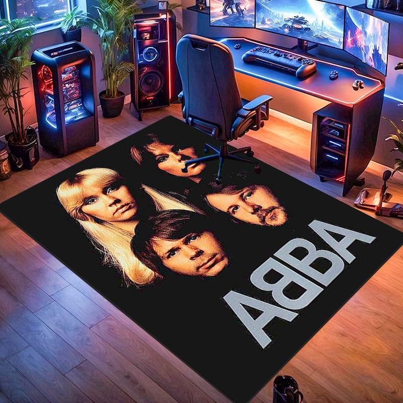 ABBA Iconic Music Legacy carpet Suitable for all seasons floor mats Christmas gifts Protective pad Dormitory decoration