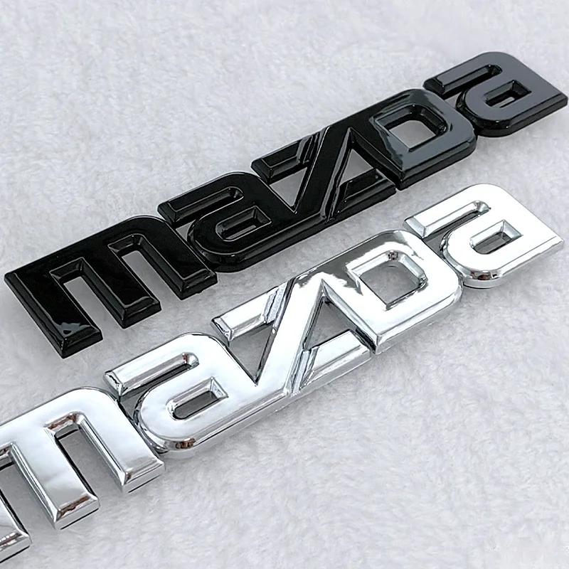 2025 Горячие Для Mazda CX3 CX5 MX3 CX4 CX9 CX7 RX8 Atenza Axela Protege Автомобиля Передний Задний Эмблема 3D Наклейки Декали Значок Багажника Декор