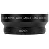 72mm 0.43X Wide Angle Macro Lens for Camera Lens with 72mm Filter Diameter with Storage Bag