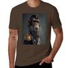 Portrait of Imperial Marine Officer Monkey T-Shirt quick drying customizeds men t shirt