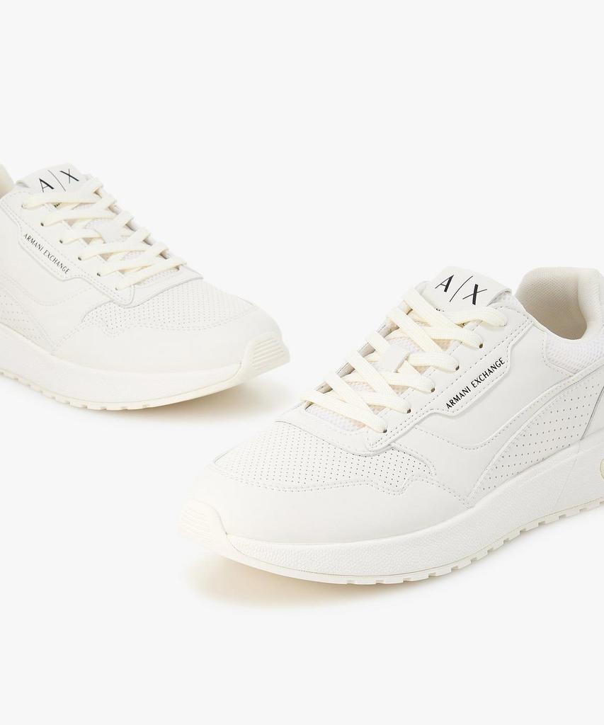 Armani Exchange Men'S Technical Fabric Sneakers _Off-White_A416175003