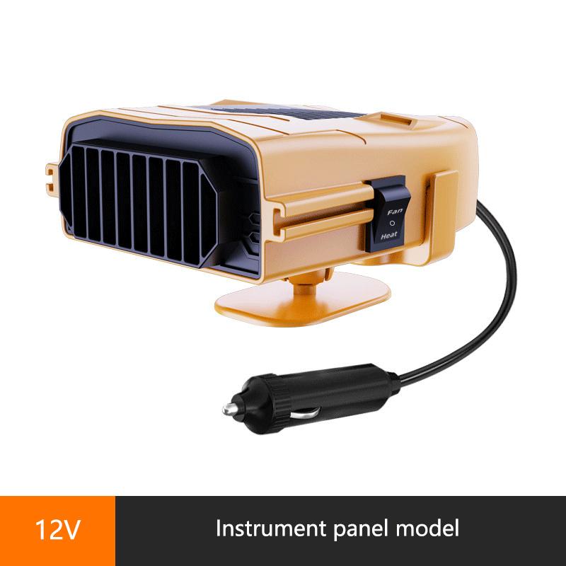 12 В электрический вентилятор охлаждения обогреватель демистер дефростер 150 Вт обогреватель портативный автомобильный вентилятор обогреватель с вращением на 360 градусов для салона автомобиля