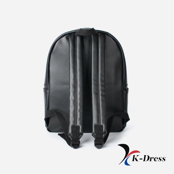 Кожаный черный рюкзак BuBilian для путешествий унисекс на каждый день для студентов, сумка для ноутбука для профессионалов