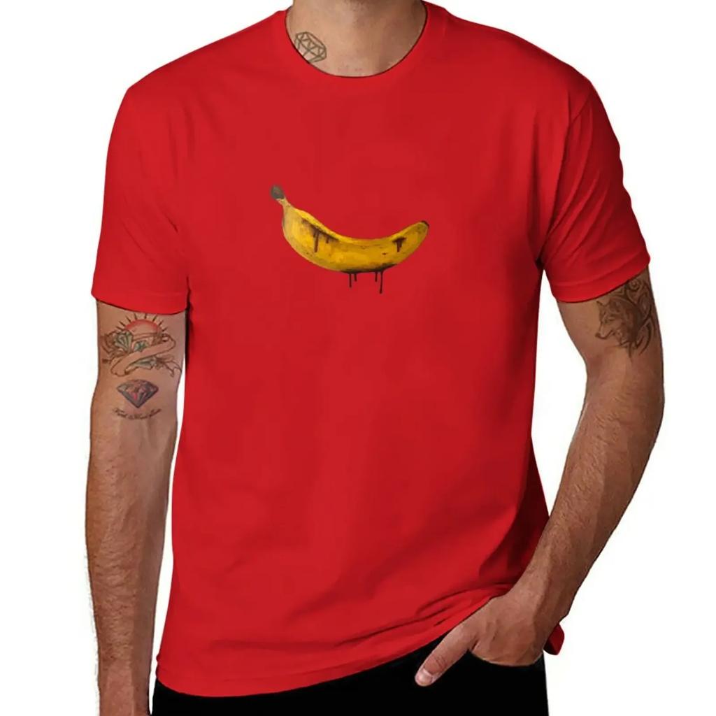 The bloody banana TShirt boys whites plus sizes oversized t shirts for men