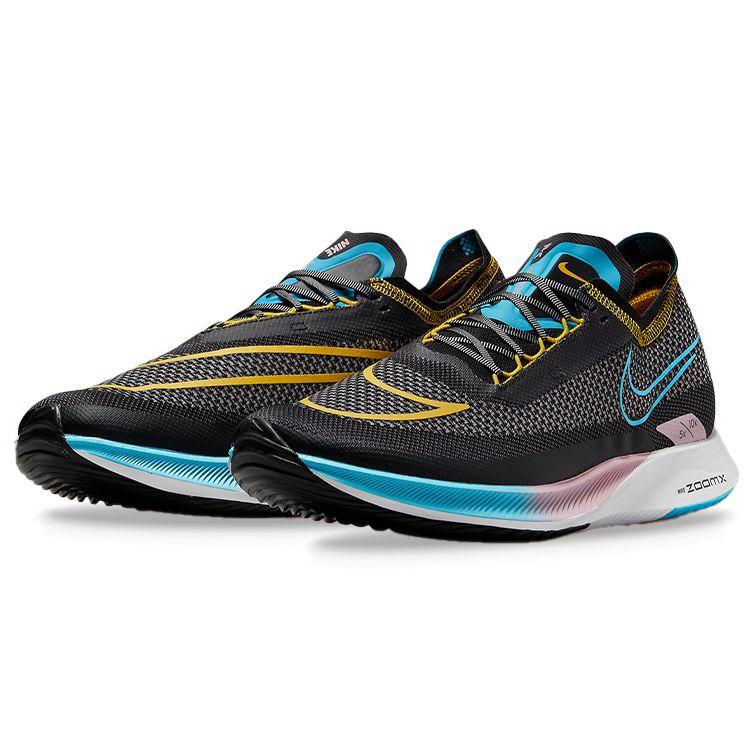 Nike ZoomX Streakfly Dark Sulphur Chlor Blue Мужские кроссовки Черно-белые DV1034-010
