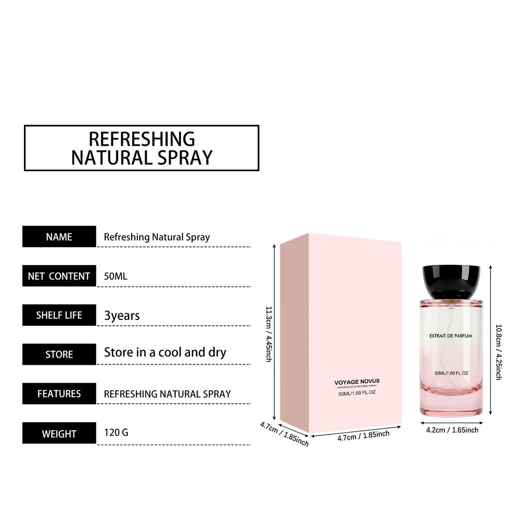 Luxury Middle Eastern Rose Scent Perfume Elegant Fresh Long Lasting Fragrance Daily Commute Dating Women Perfume Gift