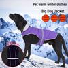 Meiqi Winter Reflective Pet Clothes for Large Dogs