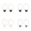 Unique Butterfly Earrings For Women Alloy Material European American Style