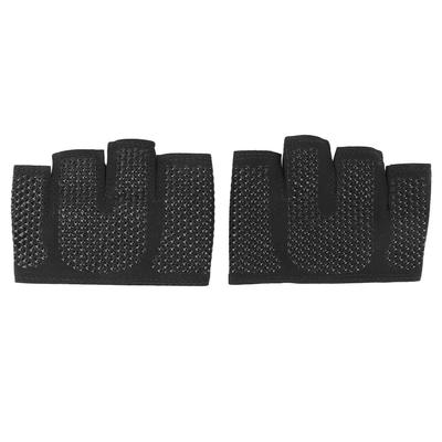 Перчатки для спортзала, дышащие, удобные, перчатки для тренировок, нескользящие, дизайн, половина пальцев, спортивные принадлежности