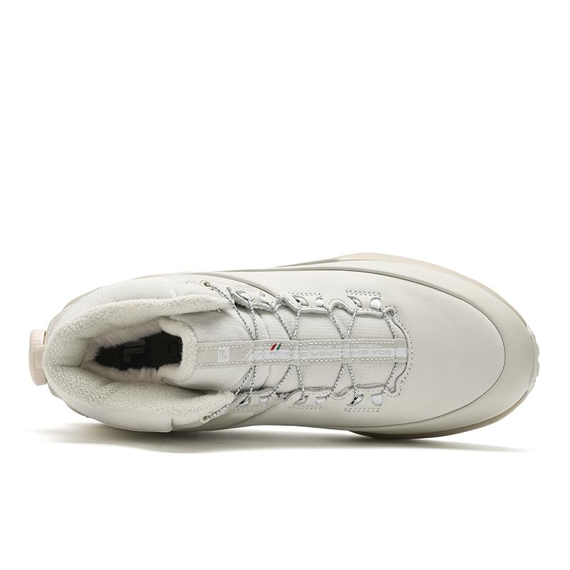 Fila Boa Explorer 2 Высокие Удобные Флисовые Прочные Кроссовки Женские кроссовки Светло-Серый A12W441110FLG