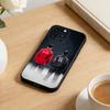 Чехол для телефона C-Keria для iPhone 17 16 15 14 13 12 Max Plus Силиконовый Черный Чехол