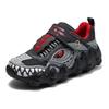 Skechers Нескользящие Ударопоглощающие Прочные Низкие Повседневные Кроссовки Детские Черный Серый Красный 400112L-CCRD