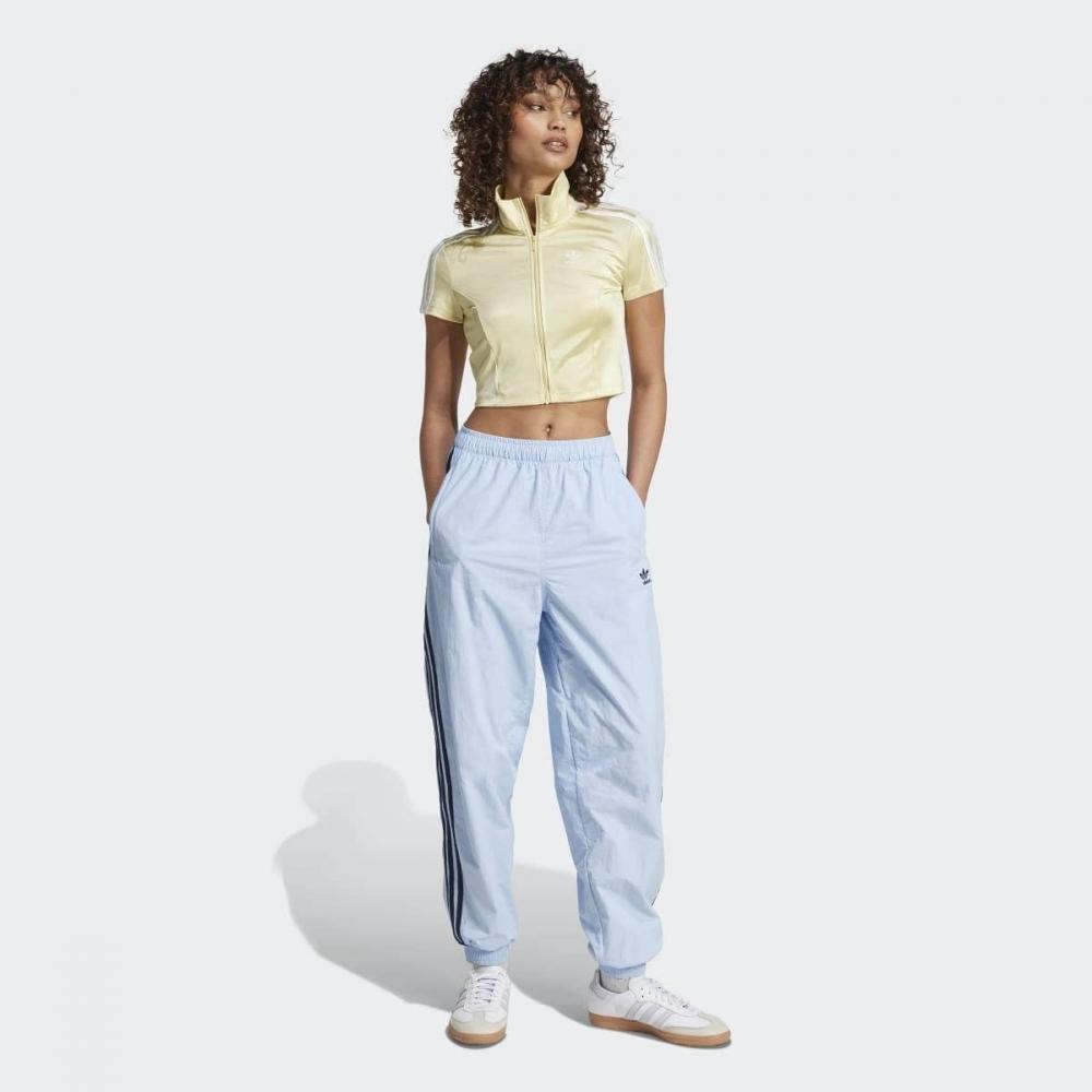 Adidas Женский спортивный топ Adicolor с коротким рукавом, облегающий, укороченный Jc6367