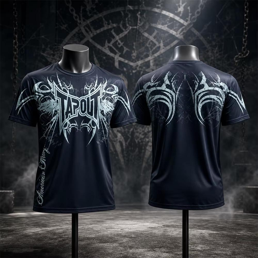 Unisex Classic Y2K Gothic Style Oversized Breathable T-shirt High Street Round Neck Tops for Men Women Child New Gothic T-Shirt