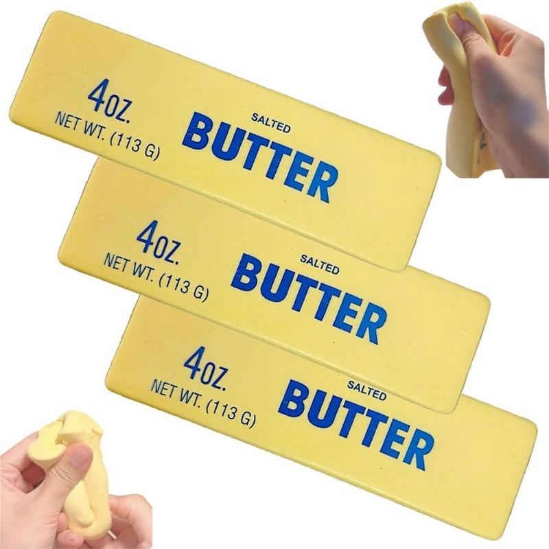 Мягкая игрушка Butter Stick, мягкая игрушка Butter Stick для снятия стресса, мягкая игрушка Butter Stick, ароматизированная сенсорная игрушка с медленным ростом