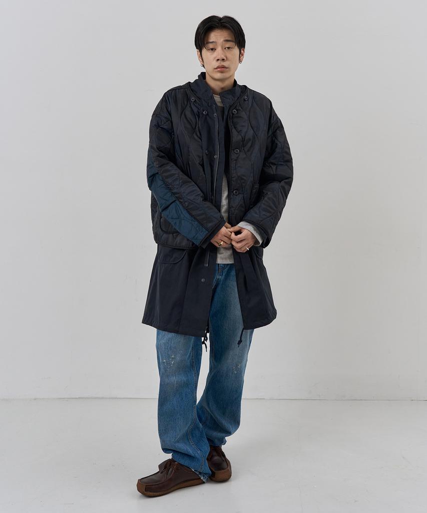 NUAKLE (M) Double Layer Field Parka_Navy