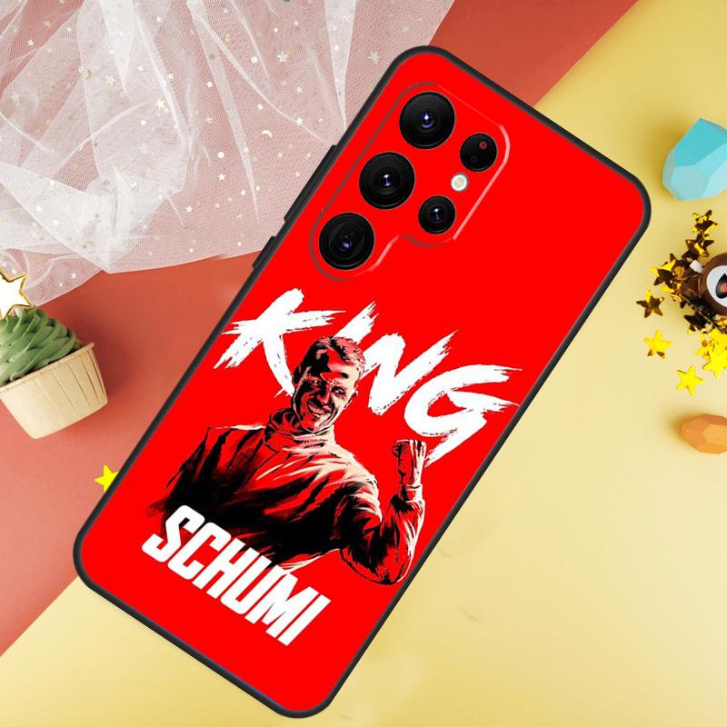 Чехол Schumacher для Samsung Galaxy S24 Ultra S23 S22 Plus S21 S20 FE S8 S9 S10 Note 10 20 Ultra