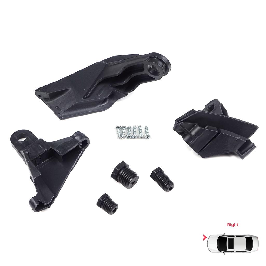 BHL17 Фара Фара Ремонтные Кронштейны Крепления Правая для Mercedes E Class W211 S211 2002-2009 A2118201414