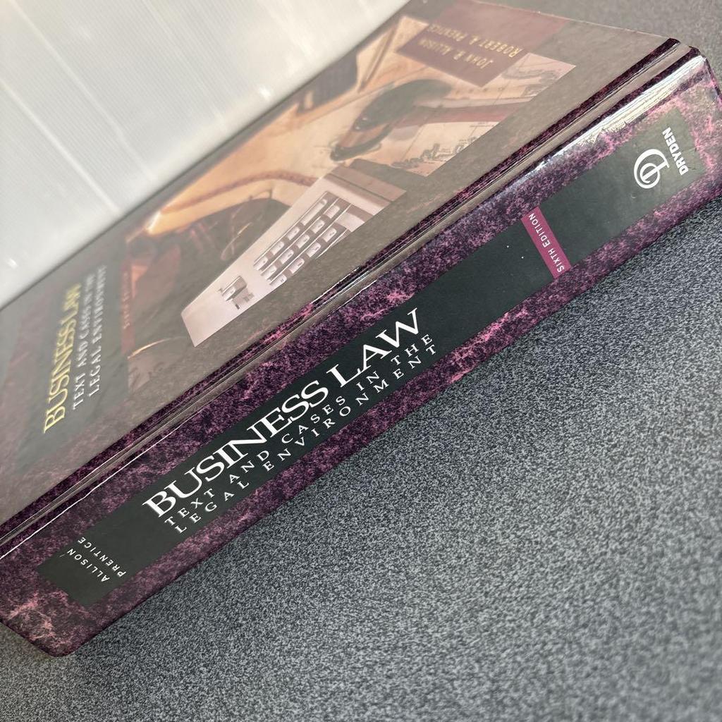 [USED] Business Law: Texts and Cases