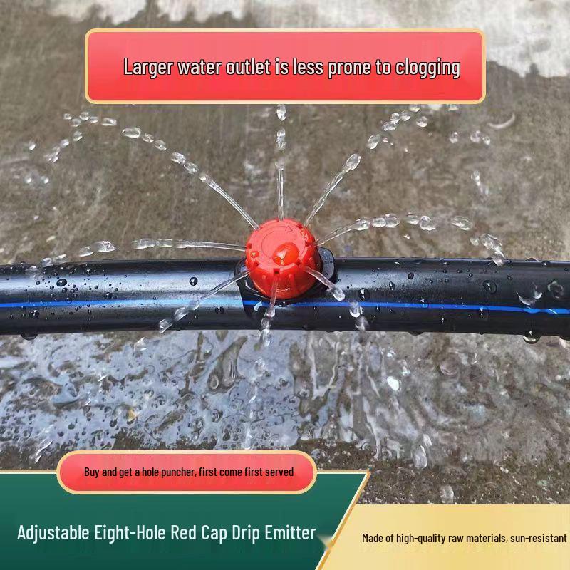 Adjustable 360° Drip Irrigation Nozzle Set for Garden