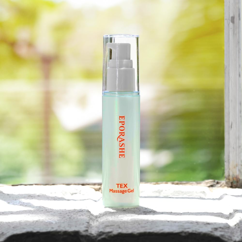 EPORASHE Tex Массажный гель (50mL) [Без добавок, Для чувствительной кожи] Массажная сыворотка, для использования в качестве пре-третмента для лицевых аппаратов, массажный гель, содержащий