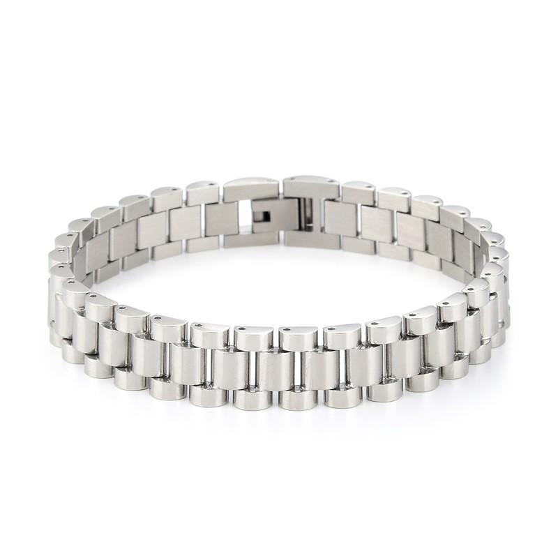 Stainless Steel Bracelet Women Electroplated Multi-ColorOL Style Adjustable U-Shaped Chain Link Jewelry