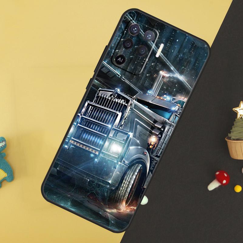 Крутой чехол для грузовика для Oppo A96 A76 A16 A17 A57 A60 A40 A80 A18 A38 A58 A78 A98 A15 A54 A74 A94 A6 A5 Pro