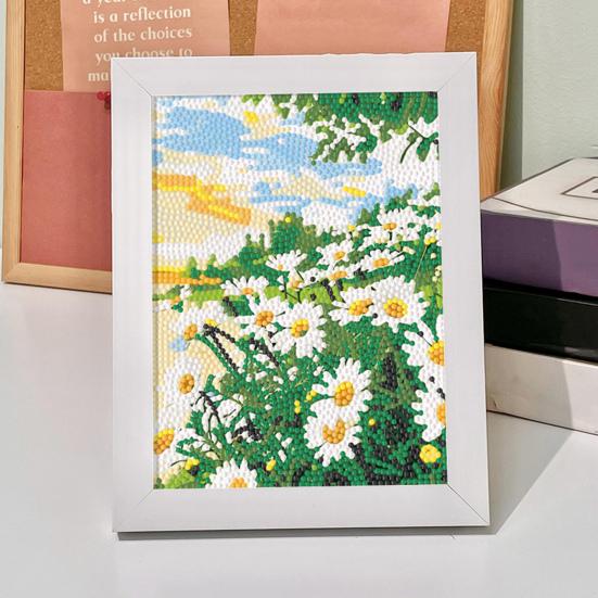 5D алмазный художественный набор с узором подсолнуха, яркий цвет, снятие стресса, повышение уверенности, мозаика, вышивка, полный набор для вышивки крестиком со стразами