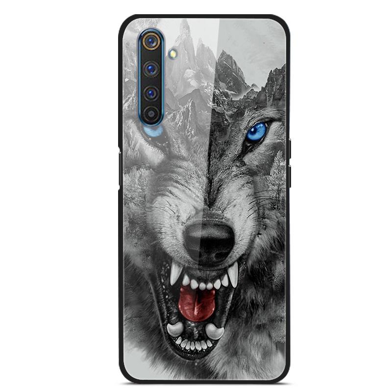 Для OPPO Realme 6 pro Чехлы Закаленное Стекло Задняя Крышка Телефона для Realme 6pro Силиконовые Бамперы Чехлы coque на Realme6 6S 6 s 6i