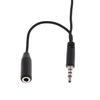 Mini 3.5mm Wired Cell Phone Microphone Stereo Mic for Chatting Singing Red