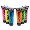 Moon Glow - Blacklight UV Glitter Face & Body Gel - 0,42 унции Набор из 6 штук -, Moon Glow - Blacklight UV Glit, 1 шт, 1 шт Moon Glow - Blacklight UV