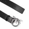 Pinko branded women's leather belt love berry simply - Size: S
