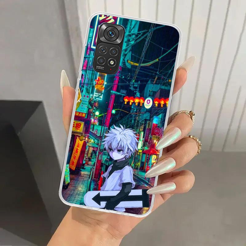 Чехол для телефона Hunter HXH Killua для Xiaomi Redmi Note 15 14 14S 13 12S 12 Pro 11S 11 Plus 11T 11E 10S Мягкий Funda Печатный корпус Redmi