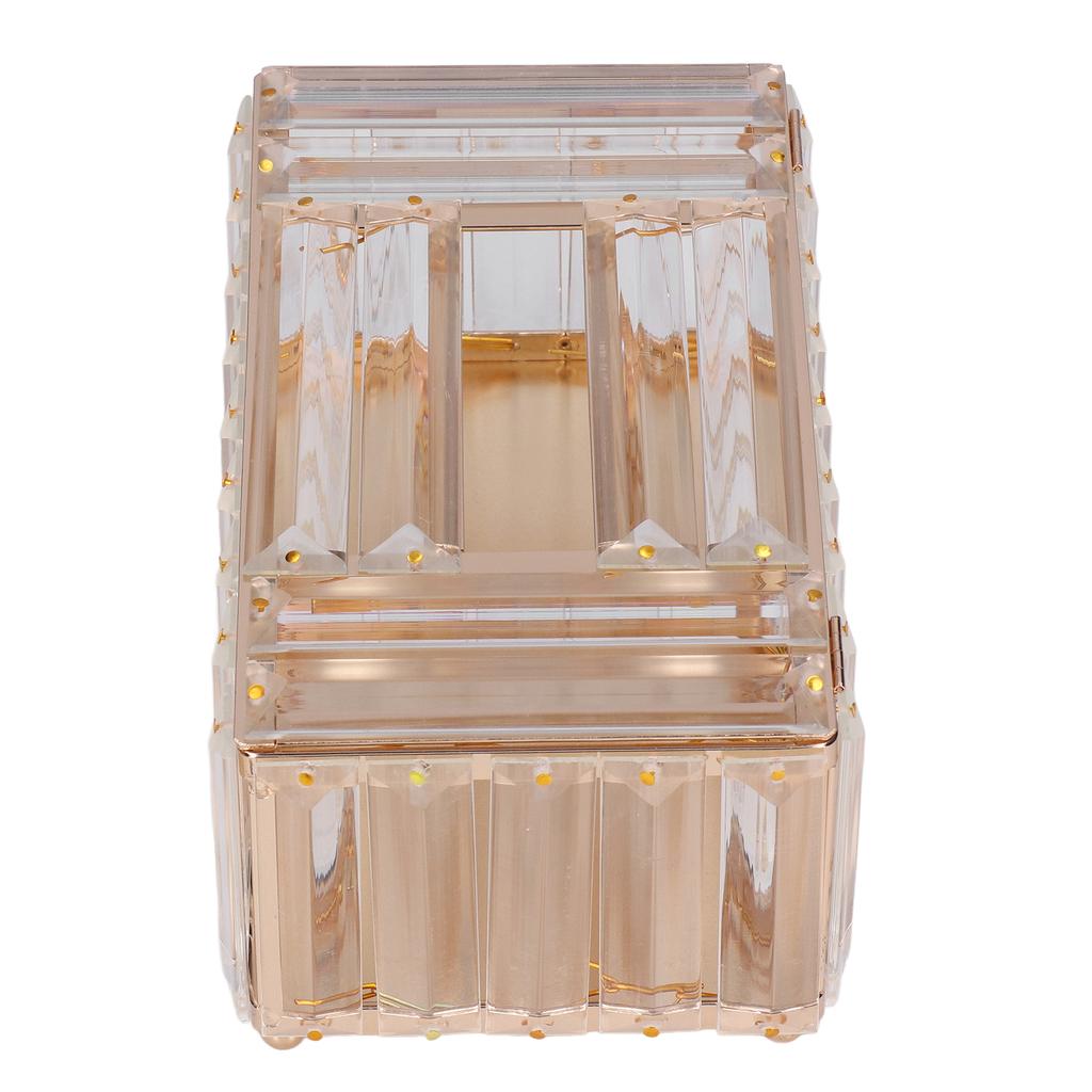 Коробка для салфеток Процесс позолоты Тонкая работа Простая мода Многоцелевое хранение салфеток