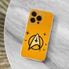 S-Star T-Trek Ships Art Phone Case For iPhone 16,15,14,13,12,11 Pro,Max,Plus,X,XS,XR,SE,Mini Transparent Soft Cover