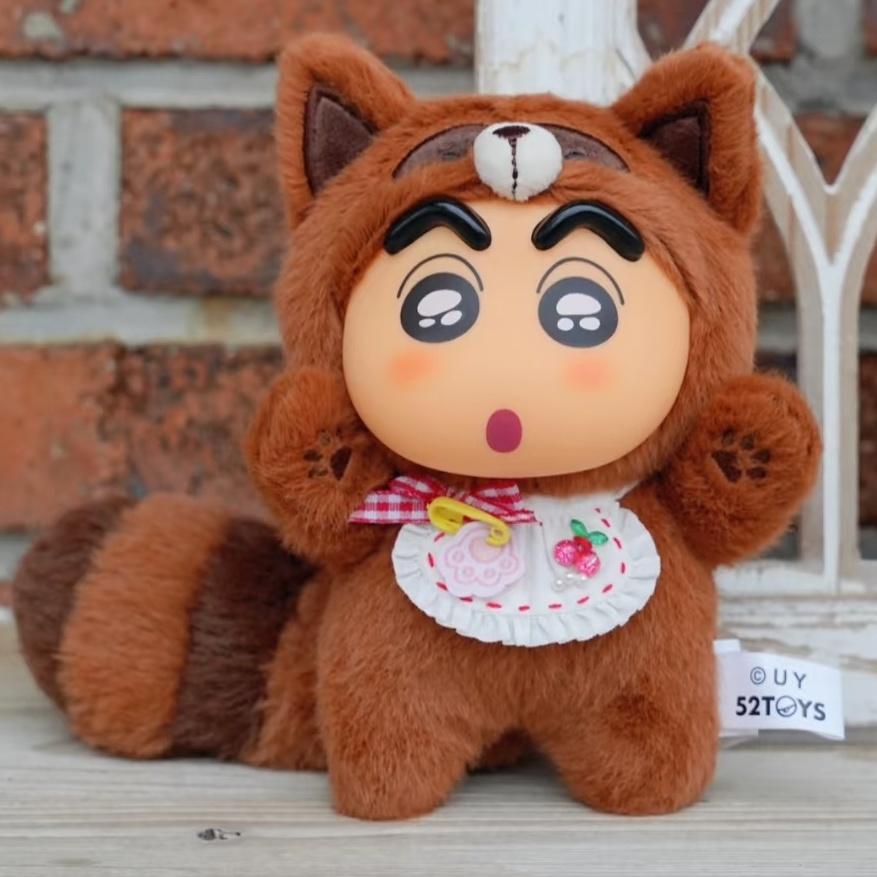 52toys Крошка Цин-Чан Большой Хвост Виниловое Лицо Плюшевая Игрушка Слепой Коробка Детский Милый Подарок Подвеска на Рюкзак Ручная Работа Украшения Кукла Фигурка