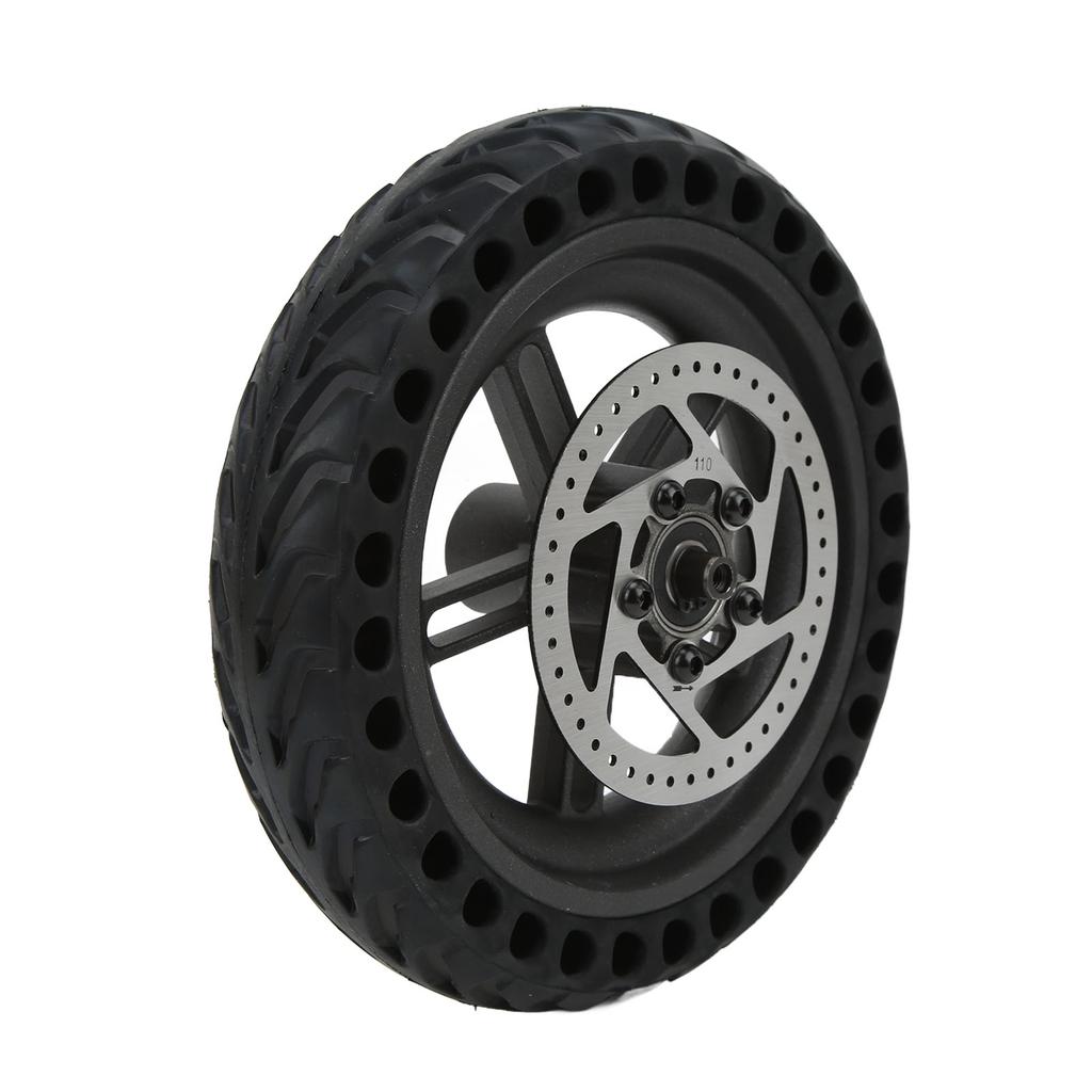 Заднее колесо скутера в сборе 8,5 дюймов, ступица колеса с цельной шиной, тормозной диск 110 мм для Xiaomi M3651SLITE