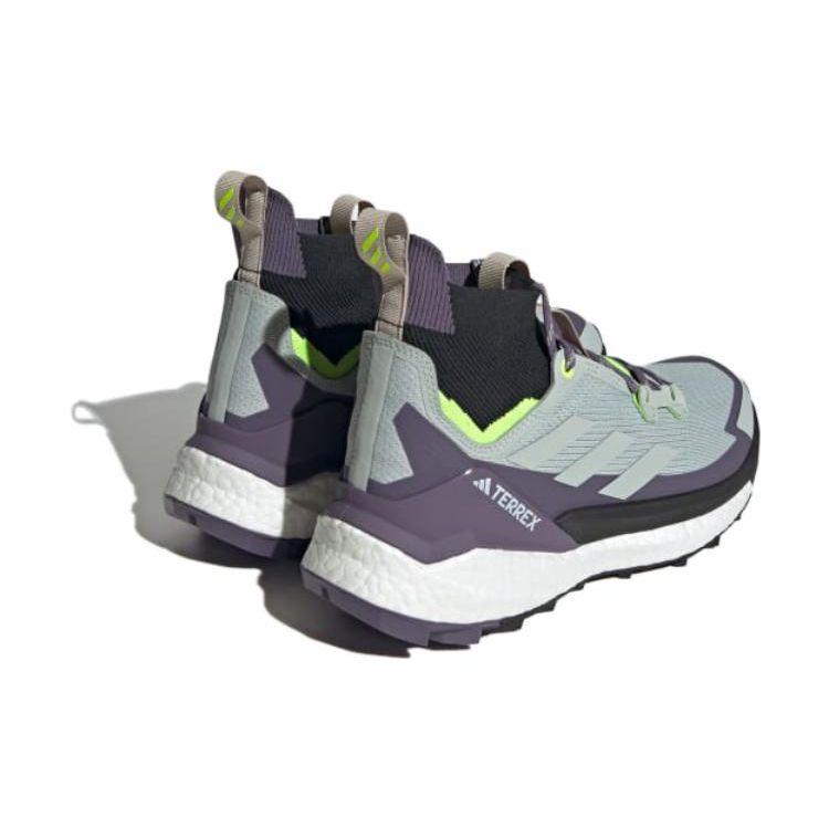 Adidas Кроссовки женские Terrex Free Hiker 2.0 Wonder Silver Purple Серые Шартрез IF4929