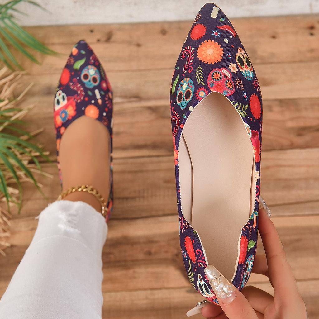 Модные женские туфли на плоской подошве с острым носком, однотонные вязаные туфли без застежек, женские повседневные дышащие балетки, женские мокасины, туфли Мэри Джейн