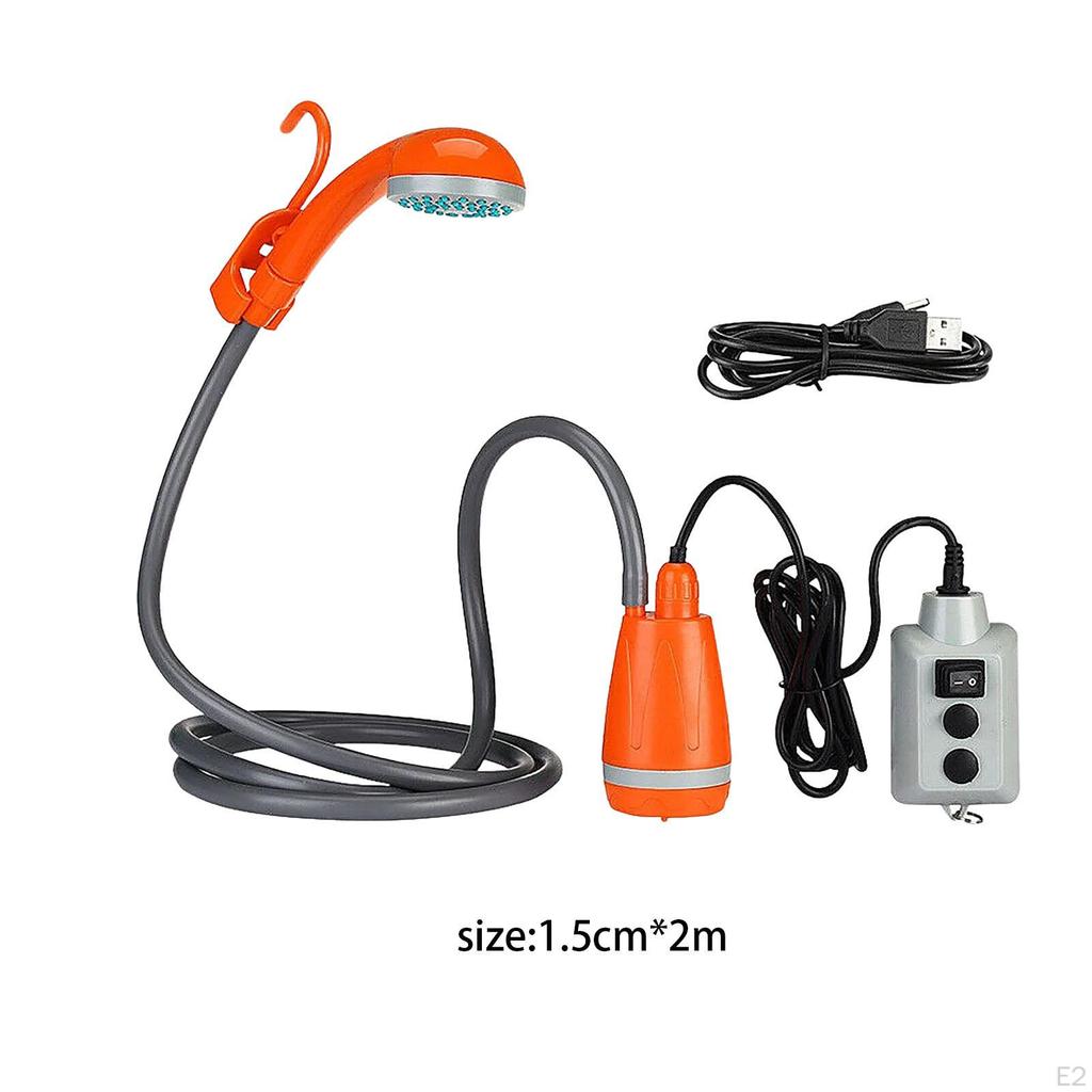 Компактный портативный душевой насос для активного отдыха