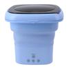 Foldable Washing Machine Mini Portable Bucket Laundry Washer with Black Lid for RV Travel Apartment