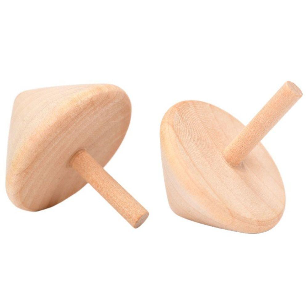 Wooden Nostalgic Toys Rotate Children's Toys Hot Gyroscope Toy  Children