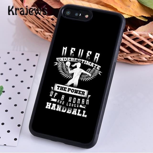 Krajews Handball Mom Player Handballer Mother Phone Case Cover For iPhone 17 Air 16 15 14 plus 11 12 13 pro max