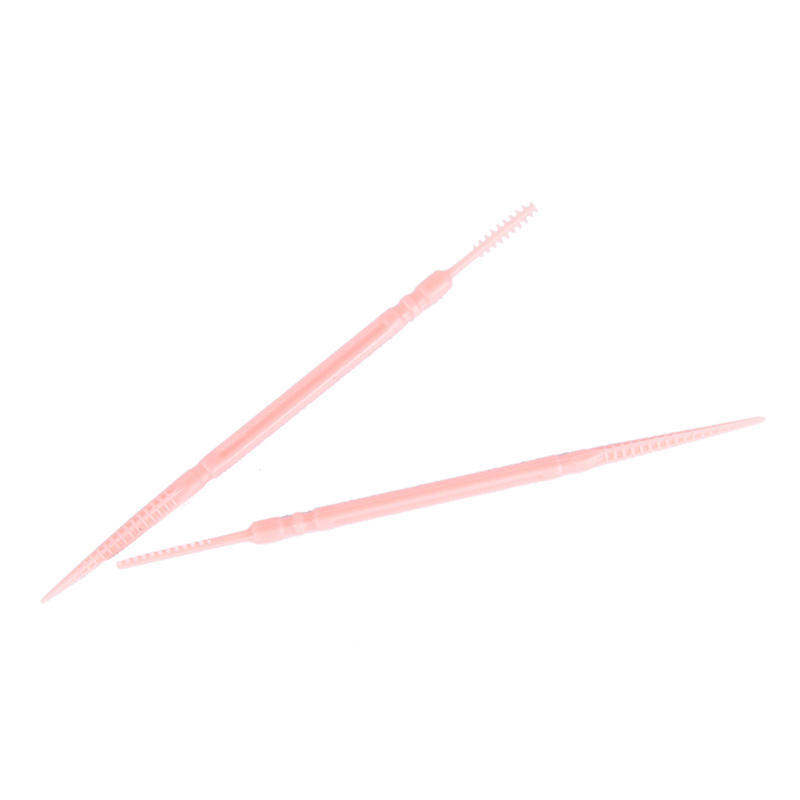 1100Pcs Plastic Dental Picks Oral Hygiene 2 Way Interdental Brush Tooth Pick Sp