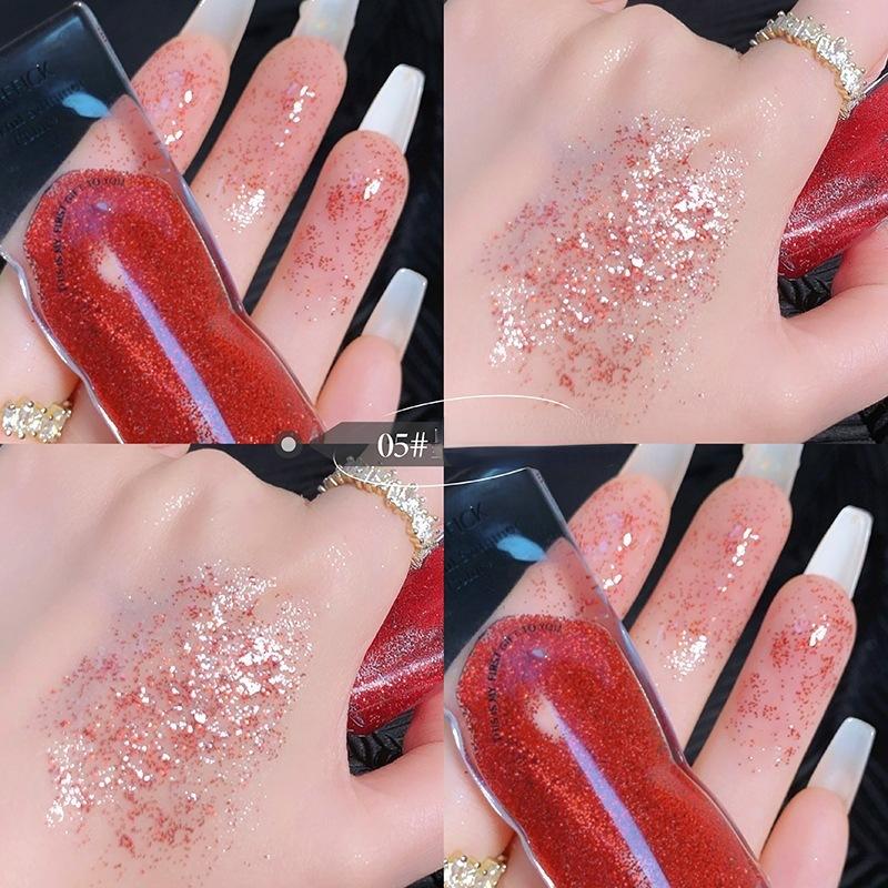 Жидкие тени для век Жидкие блестящие тени для век Монохромные тени для век Блеск жемчуга Осветляющий макияж глаз Косметика