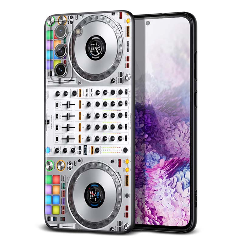 Черный чехол для телефона DJ Music Retro для Samsung Galaxy S21 Ultra Plus Note 20 10 9 8 S10 S9 S8 S7 S6 Edge Plus