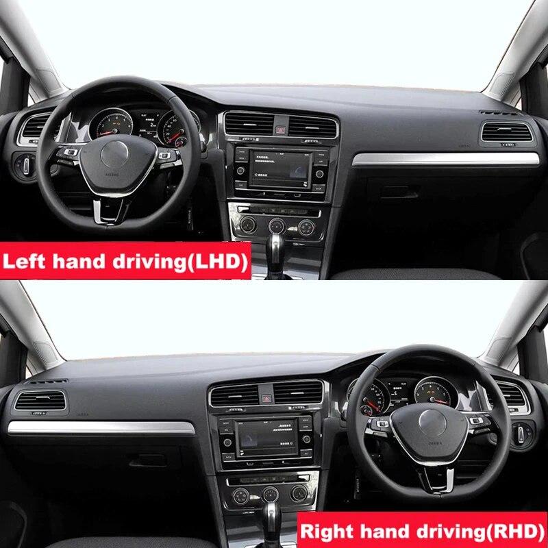 Приборная панель автомобиля, избегайте легкой панели, инструментальная платформа, чехол для стола, коврик, коврики для VW Golf 7 MK7 R Line 2013-2015 2016 2017 2018