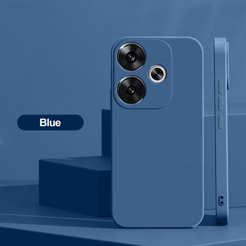 Для Poco F6 F 6 PocoF6 Pro Чехол Жидкий силиконовый чехол для телефона Для Xiaomi Poco F6 Pro Чехлы Противоударный мягкий чехол